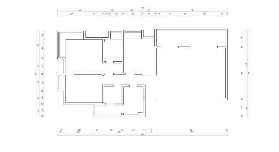 西安装修案例西安鲁班装饰浐灞半岛160平米三居室装修现代轻奢风格案例赏析